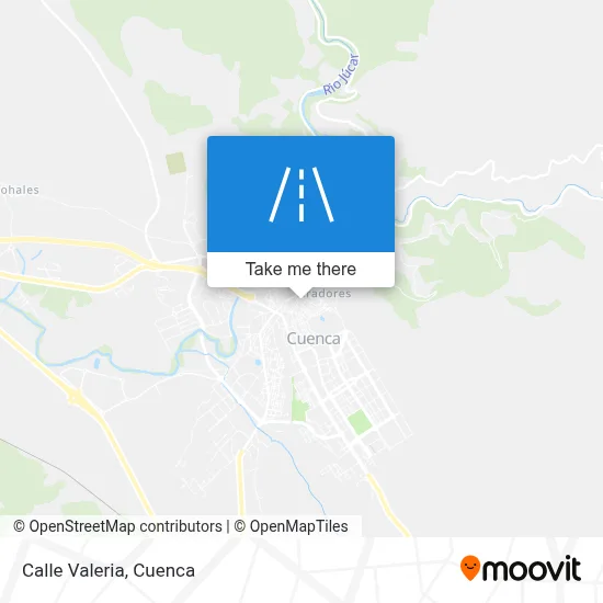 Calle Valeria map