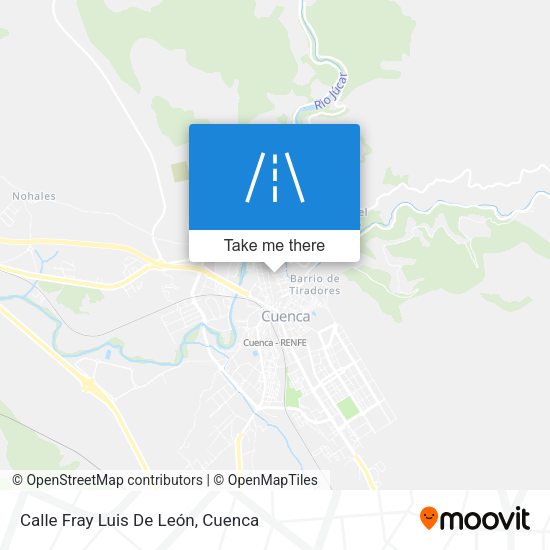 Calle Fray Luis De León map
