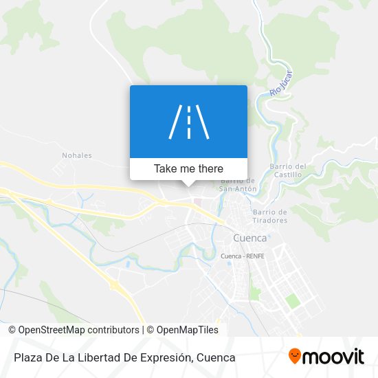 Plaza De La Libertad De Expresión map