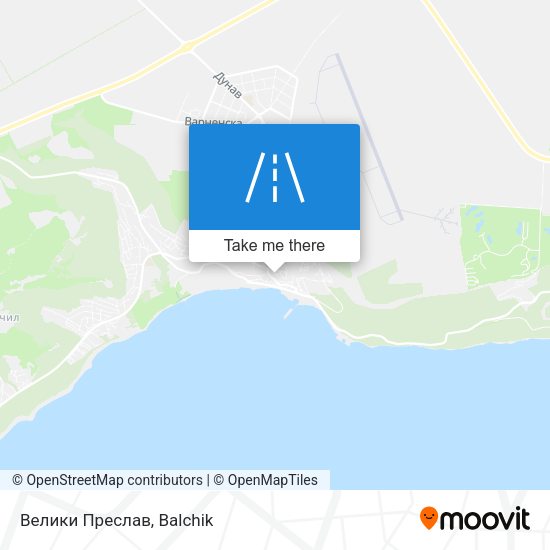 Карта Велики Преслав