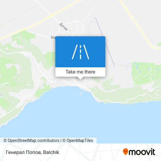 Генерал Попов map