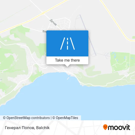 Карта Генерал Попов