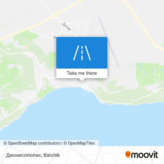 Карта Дионисополис
