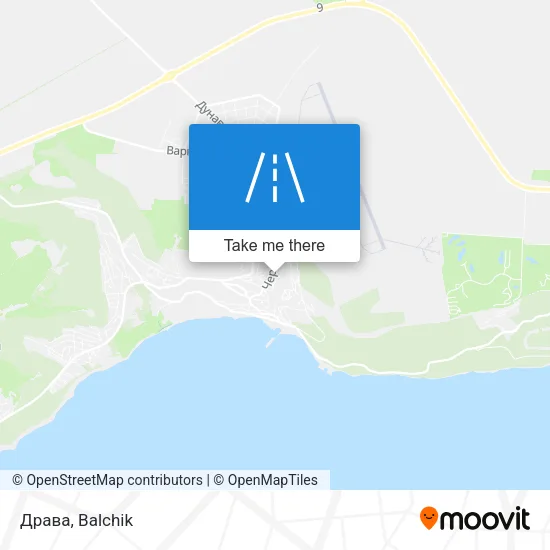Карта Драва
