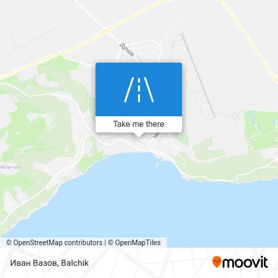 Иван Вазов map