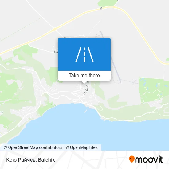 Карта Кою Райчев
