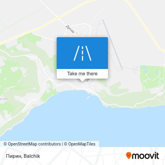 Пирин map