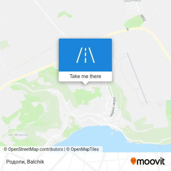 Карта Родопи