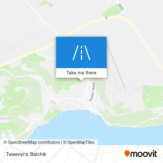 Теменуга map