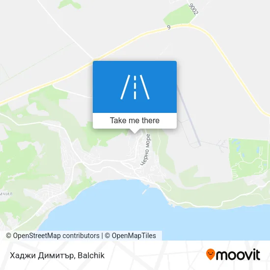 Карта Хаджи Димитър