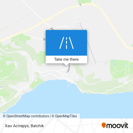 Хан Аспарух map