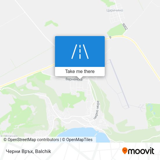 Черни Връх map