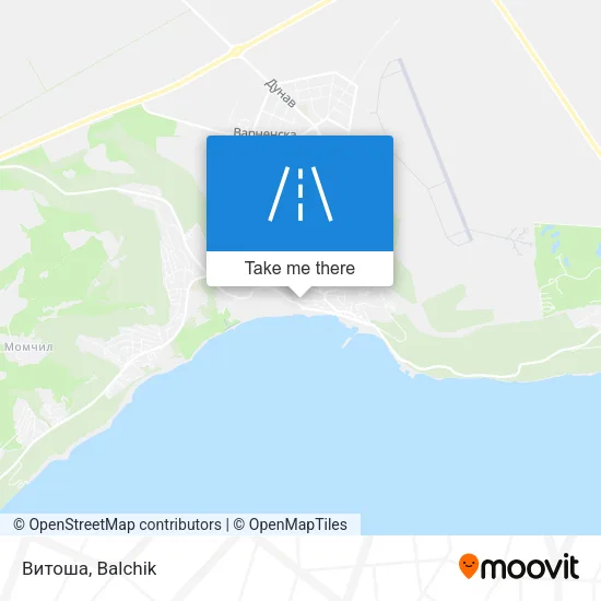 Карта Витоша