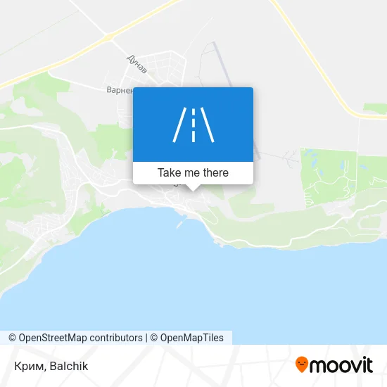 Карта Крим