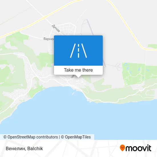 Карта Венелин