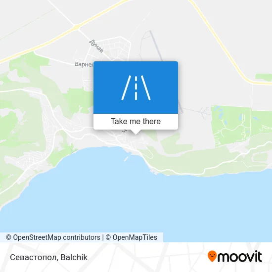Карта Севастопол