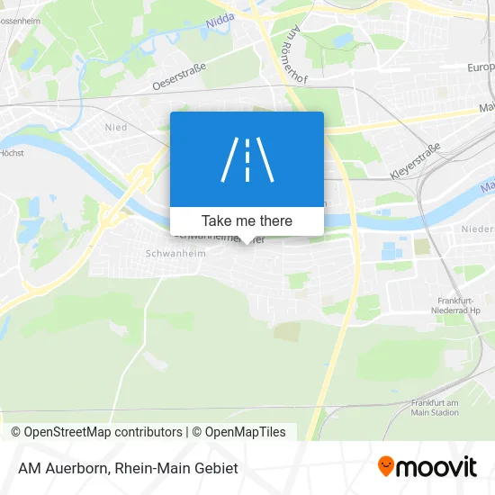 Карта AM Auerborn
