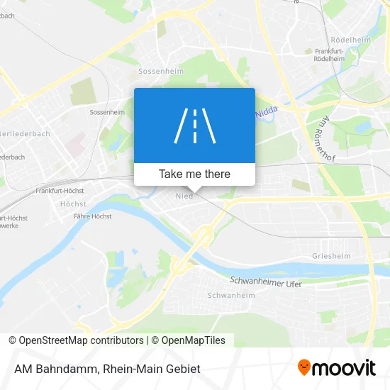 AM Bahndamm map