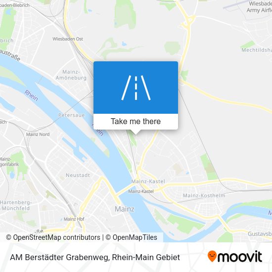 AM Berstädter Grabenweg map
