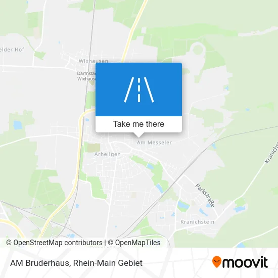 Карта AM Bruderhaus