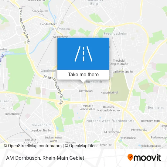 Карта AM Dornbusch