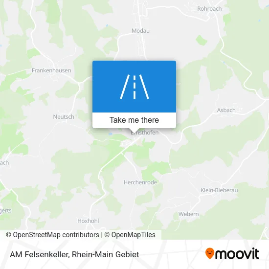 Карта AM Felsenkeller