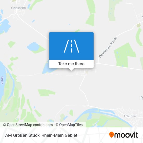 AM Großen Stück map