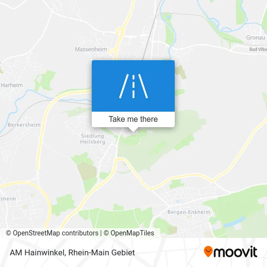 Карта AM Hainwinkel