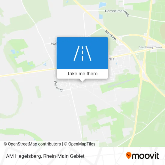 Карта AM Hegelsberg