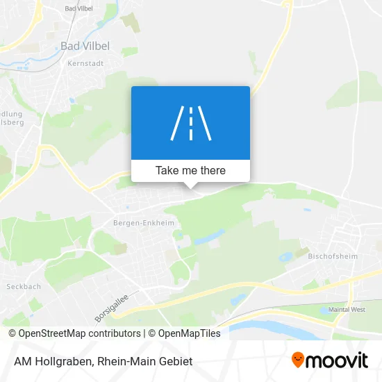 Карта AM Hollgraben