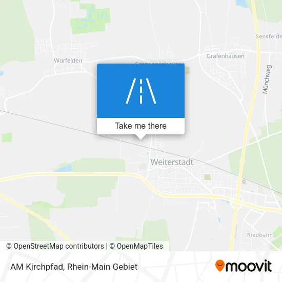 Карта AM Kirchpfad