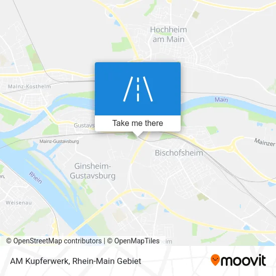 Карта AM Kupferwerk