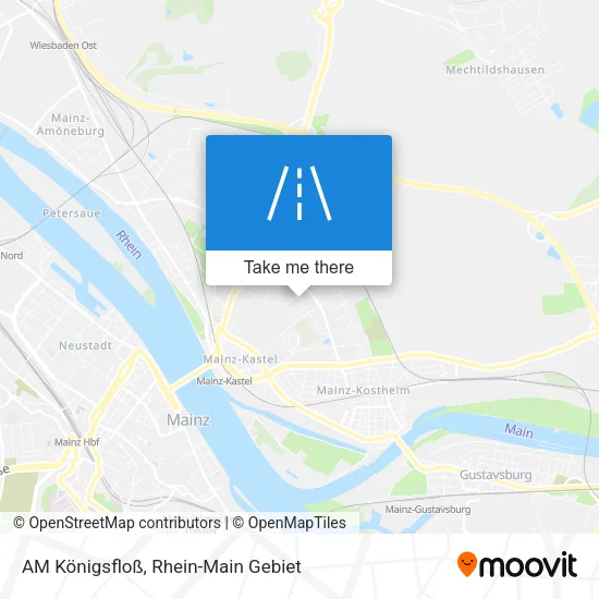Карта AM Königsfloß