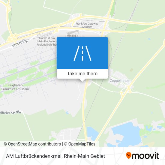 AM Luftbrückendenkmal map