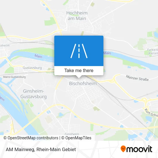 Карта AM Mainweg