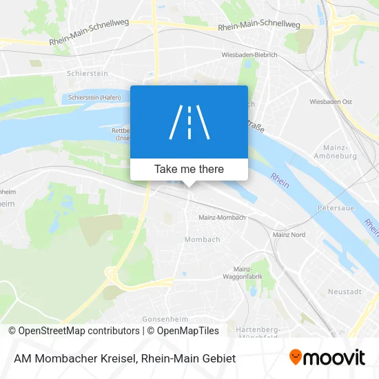 Карта AM Mombacher Kreisel