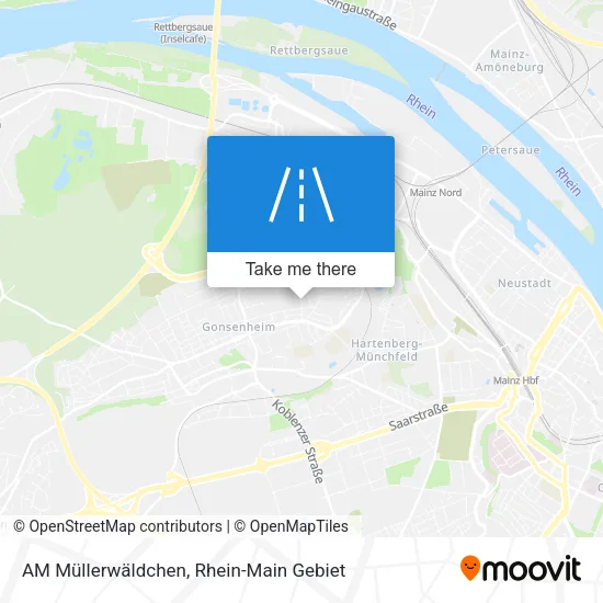 Карта AM Müllerwäldchen