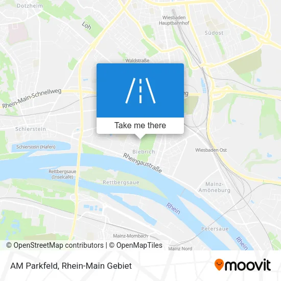 Карта AM Parkfeld