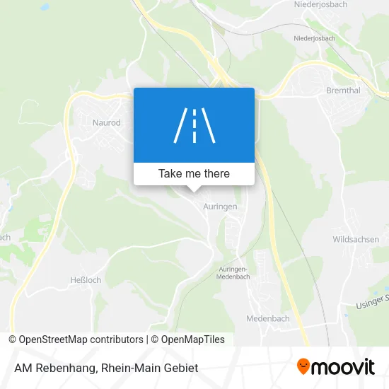 AM Rebenhang map