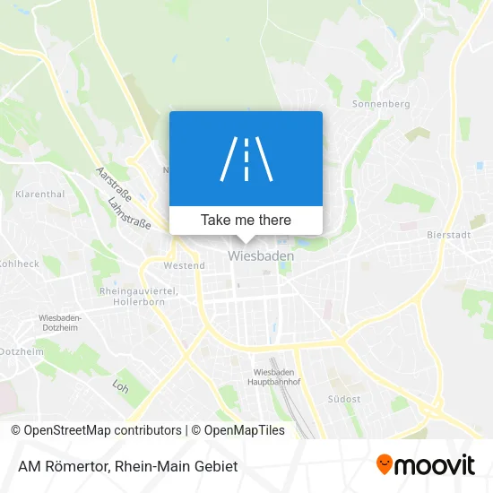 AM Römertor map