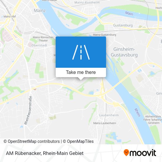 Карта AM Rübenacker