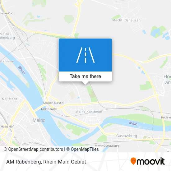 Карта AM Rübenberg