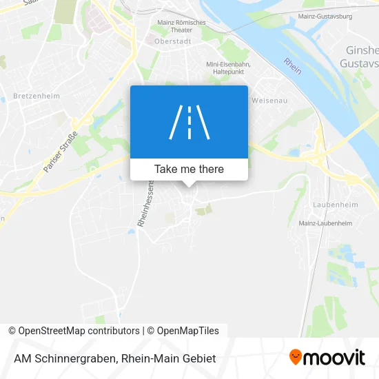 Карта AM Schinnergraben