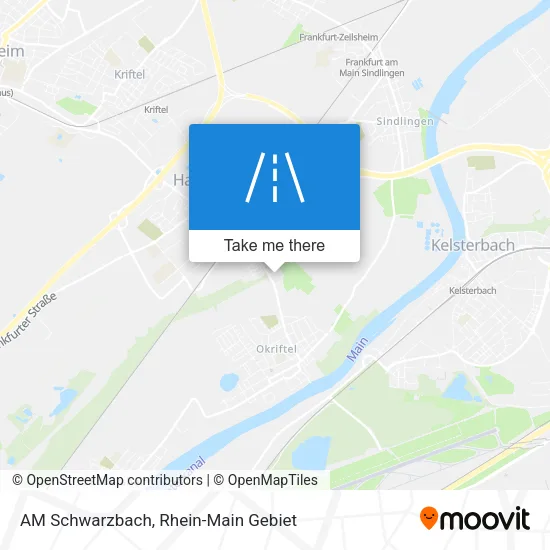 Карта AM Schwarzbach