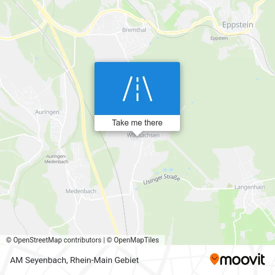 Карта AM Seyenbach