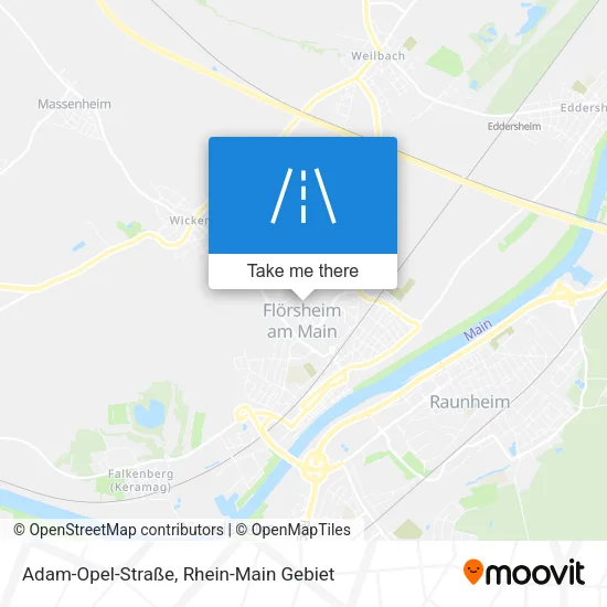 Adam-Opel-Straße map