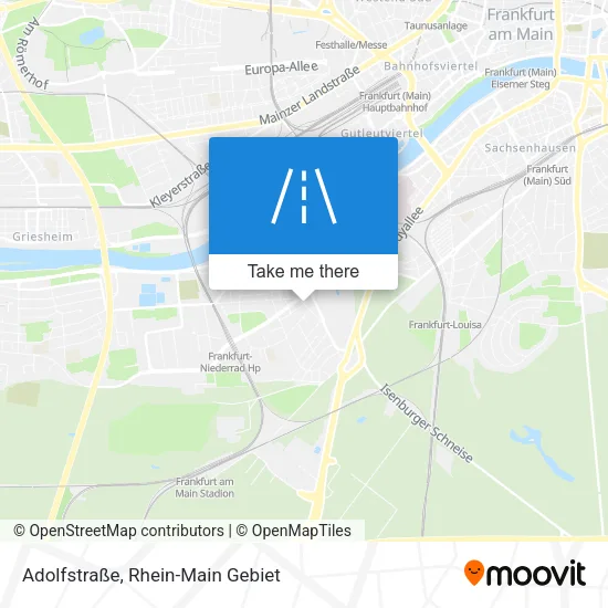 Карта Adolfstraße