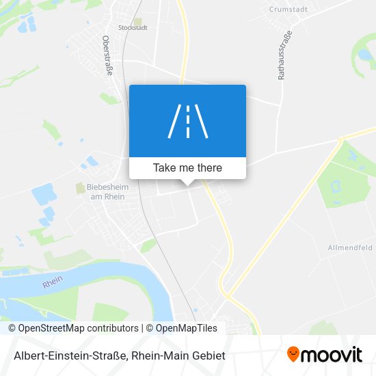 Albert-Einstein-Straße map