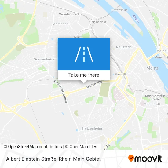 Карта Albert-Einstein-Straße