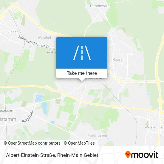 Карта Albert-Einstein-Straße